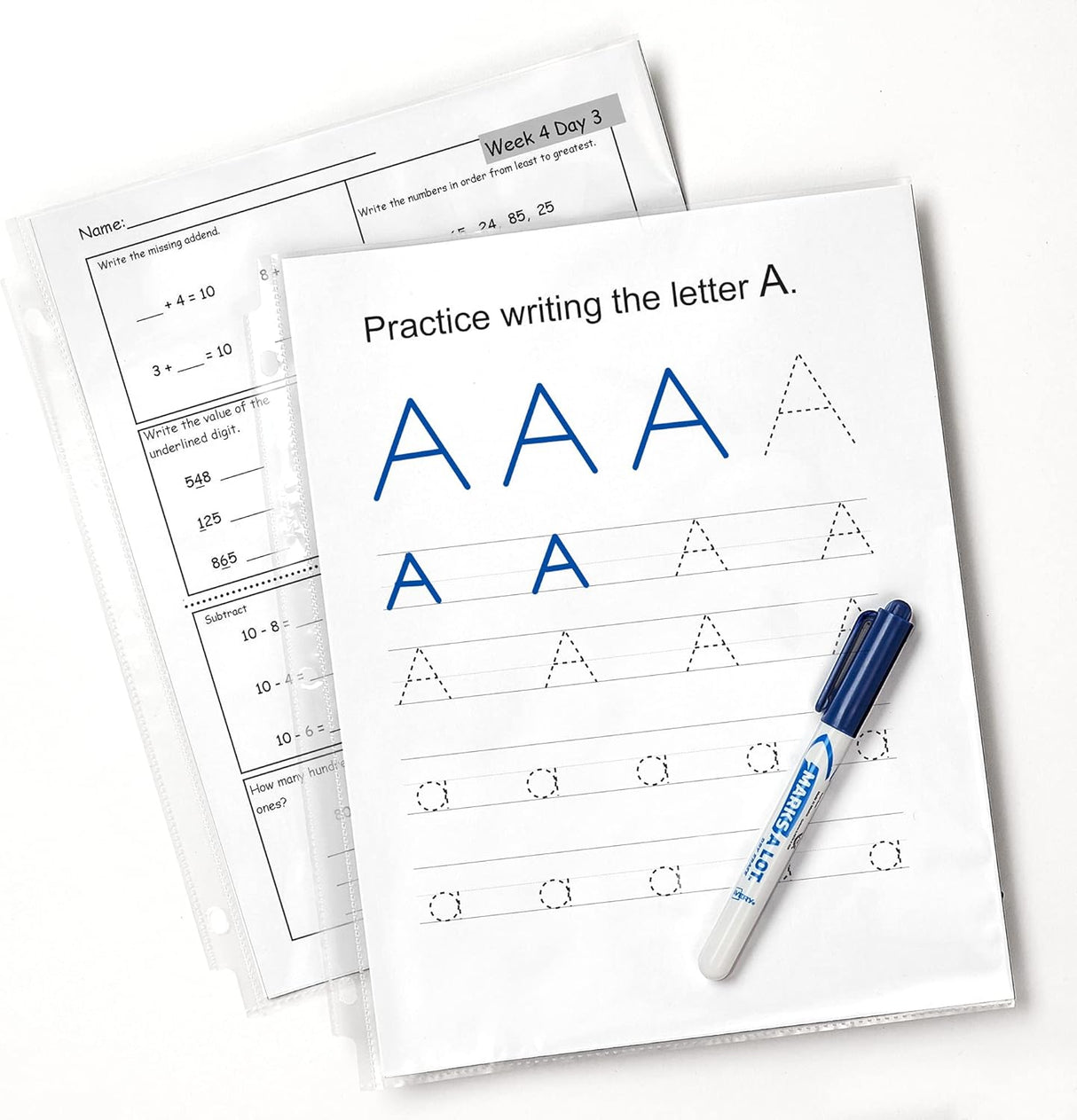 Avery Clear Standard Weight Sheet Protectors, 10 count-077711755406-LR-348698-5-LR eShop