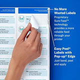 Avery Easy Peel Address Labels, 1" x 2.625" - White, 750 count-072782052607-LR-244453-3-LR eShop