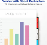 Avery Insertable Pocket Dividers - Assorted, 5 count-072782810092-LR-144732-3-LR eShop