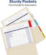 Avery Insertable Pocket Dividers - Assorted, 5 count-072782810092-LR-144732-5-LR eShop