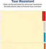 Avery Insertable Pocket Dividers - Assorted, 5 count-072782810092-LR-144732-7-LR eShop