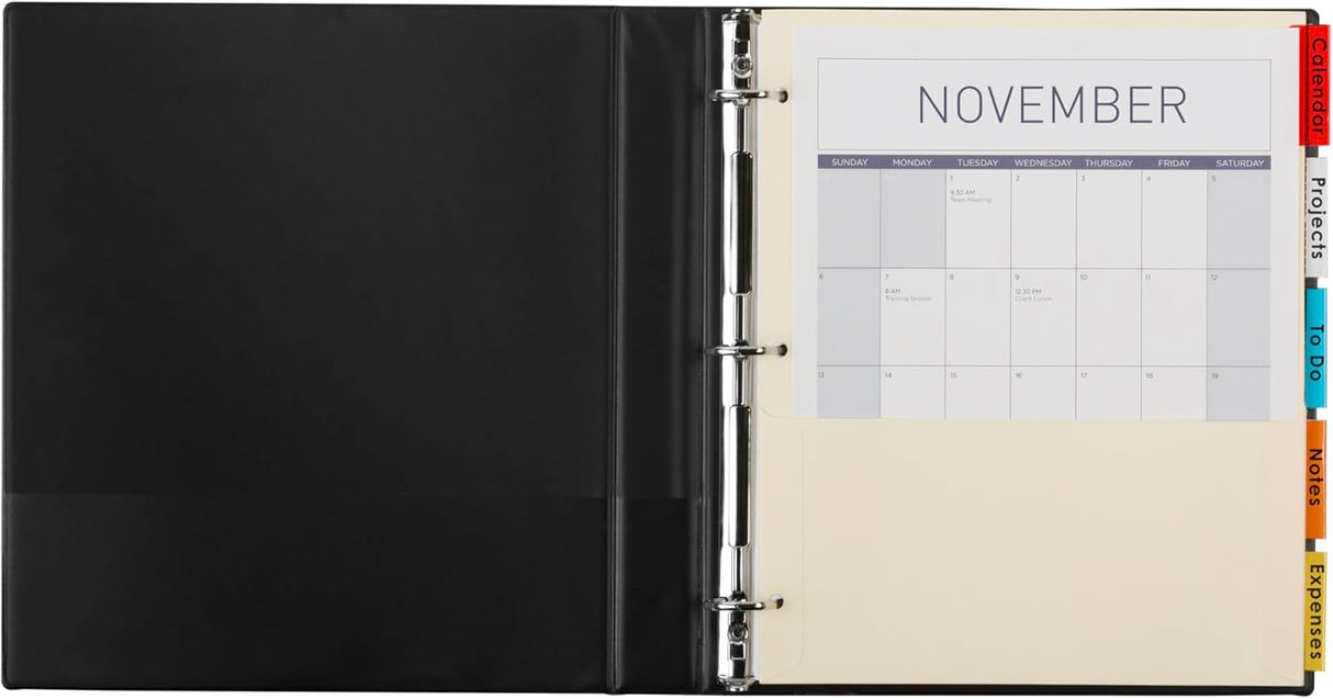 Avery Insertable Pocket Dividers - Assorted, 5 count-072782810092-LR-144732-8-LR eShop