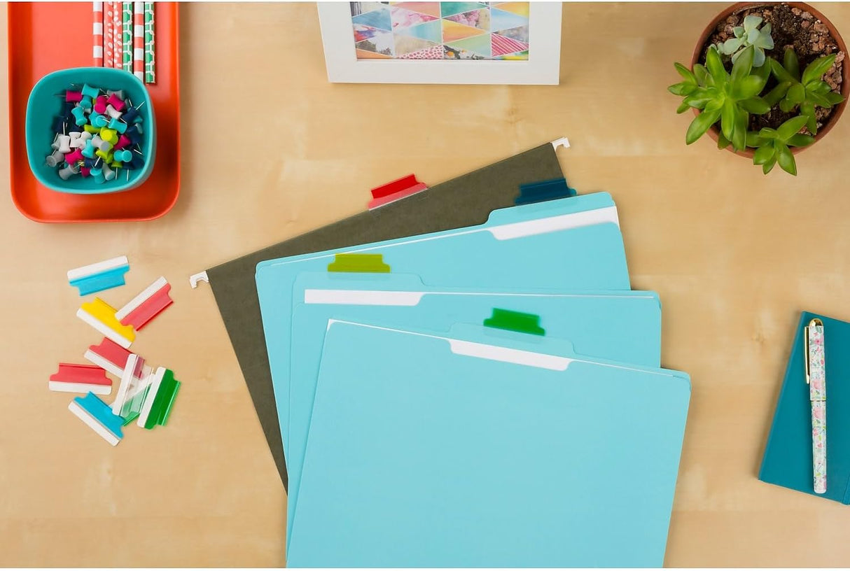 Avery Insertable Self-Adhesive Index Tabs with Printable Inserts - Assorted, 25 count-072782162283-LR-332986-3-LR eShop