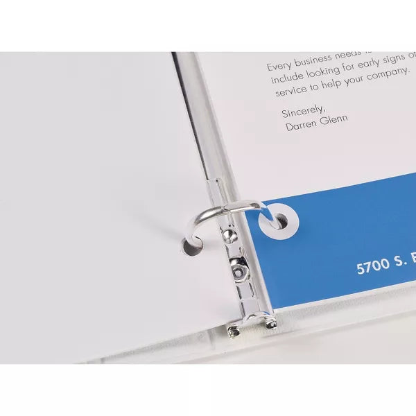 Avery Self-Adhesive 0.25" Round Binder Reinforcement Labels - White, 560 count-072782067342-LR-219904-2-LR eShop