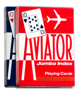 AVIATOR Playing Cards - Jumbo Index, Assorted Colors-073854009178-LR-145262-1-LR eShop