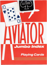 AVIATOR Playing Cards - Jumbo Index, Assorted Colors-073854009178-LR-145262-3-LR eShop