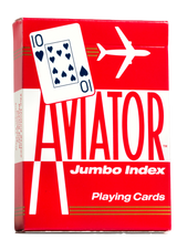 AVIATOR Playing Cards - Jumbo Index, Assorted Colors-073854009178-LR-145262-4-LR eShop
