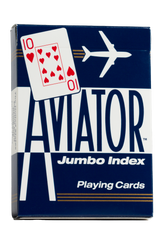 AVIATOR Playing Cards - Jumbo Index, Assorted Colors-073854009178-LR-145262-5-LR eShop