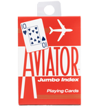 AVIATOR Playing Cards - Jumbo Index, Assorted Colors-073854009178-LR-145262-6-LR eShop