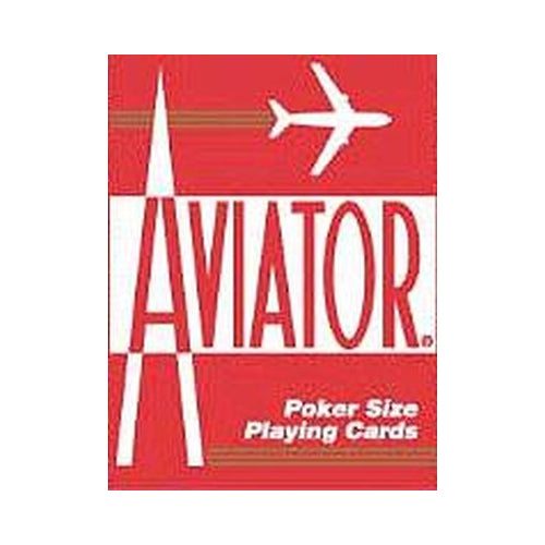 AVIATOR Playing Cards - Poker Size, Assorted Colors-073854009147-LR-145216-1-LR eShop