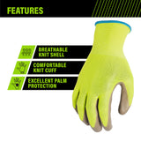 AWP Honeycomb Latex Work Gloves, Large-731919440020-LR-350109-3-LR eShop