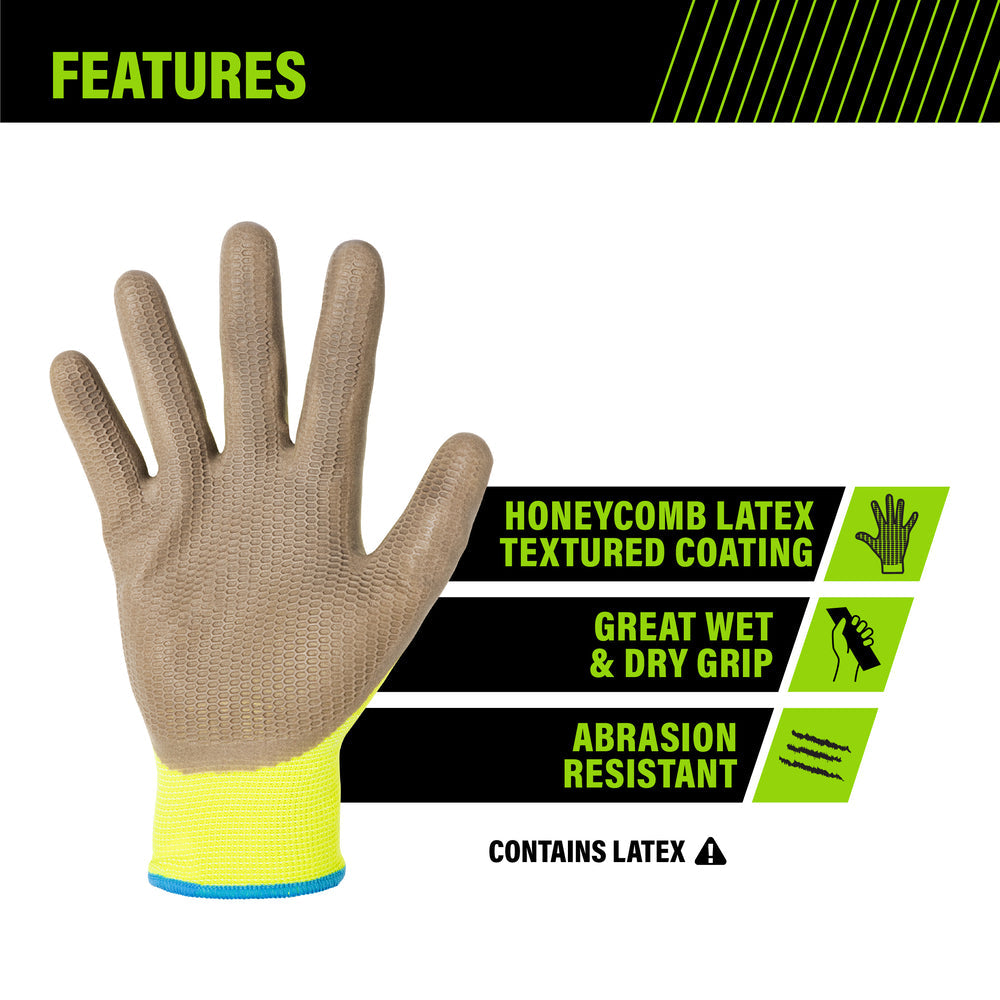 AWP Honeycomb Latex Work Gloves, Large-731919440020-LR-350109-4-LR eShop