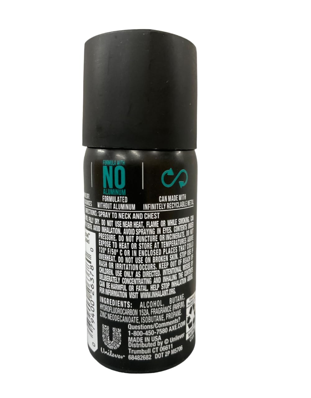 AXE Apollo Travel Size Body Spray, 1 oz-079400263780-LR-358714-2-LR eShop