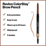 Revlon Colorstay Brow Pencil, 215 Auburn