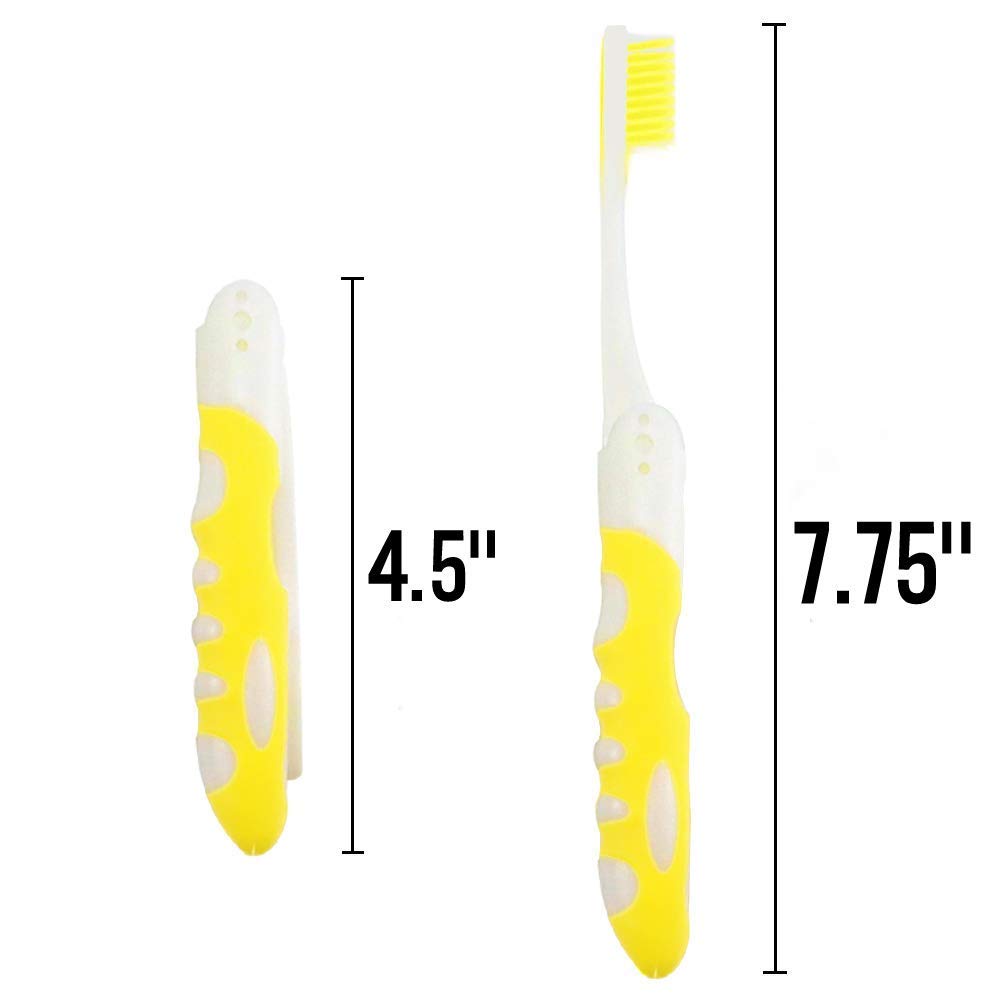 AZI Premium TSA Approved Travel Toothbrush - Assorted, 2 count-851944007767-LR-361043-4-LR eShop
