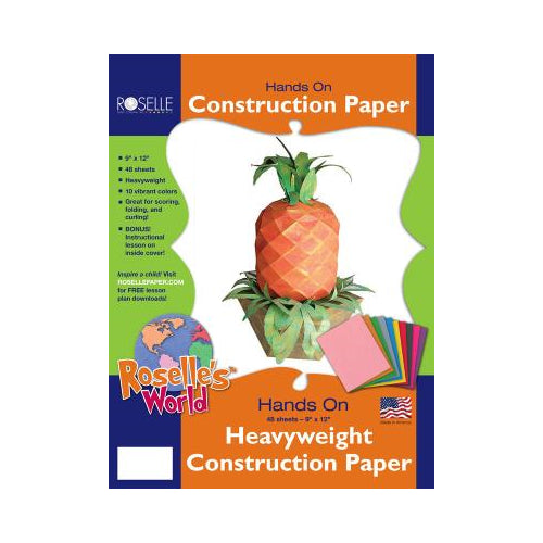 Pacon Creative Products Construction Paper Pad 48 Sheets