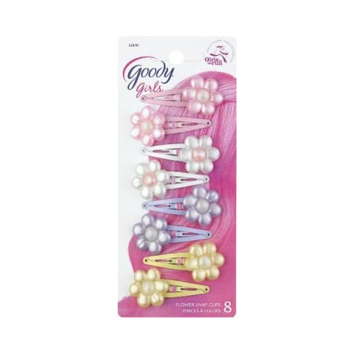 Goody Floral Snap Clips 8 CT