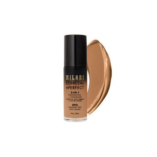 Milani Conceal + Perfect 2-In-1 Foundation + Concealer Natural Tan