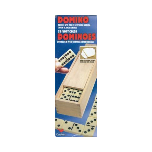 Cardinal Dominoes Double-Six With Spinner