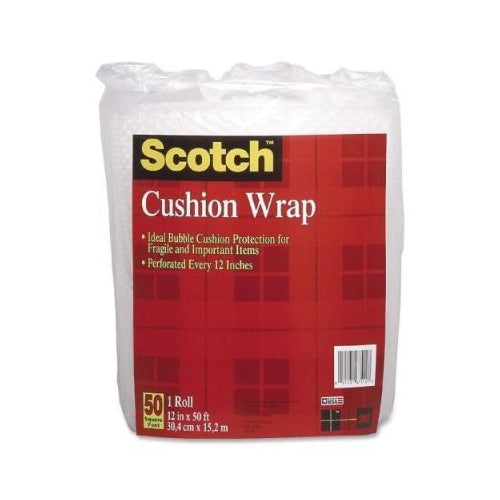 Scotch Standard Bubble Cushion Wrap  12 in x 10 ft