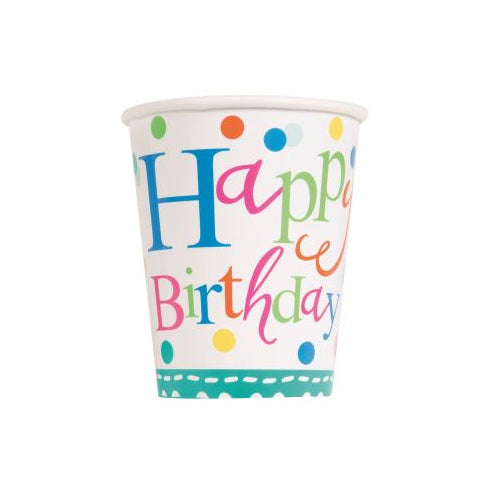 8 PEPPY BDAY 9OZ CUP