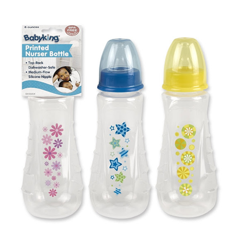 Babyking Printed Nurser Bottles - Assorted, 9 oz-094606550045-LR-353520-1-LR eShop