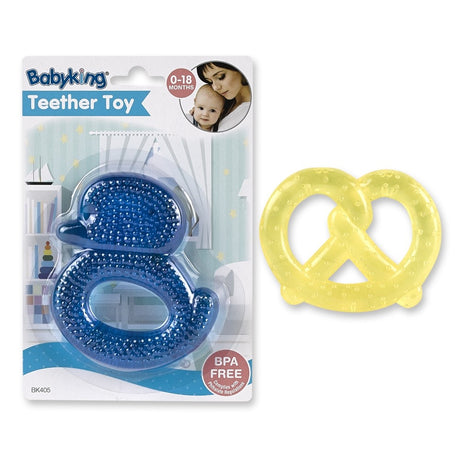 Babyking Water Filled Duck and Pretzel Teethers - Assorted-094606004050-LR-356099-1-LR eShop