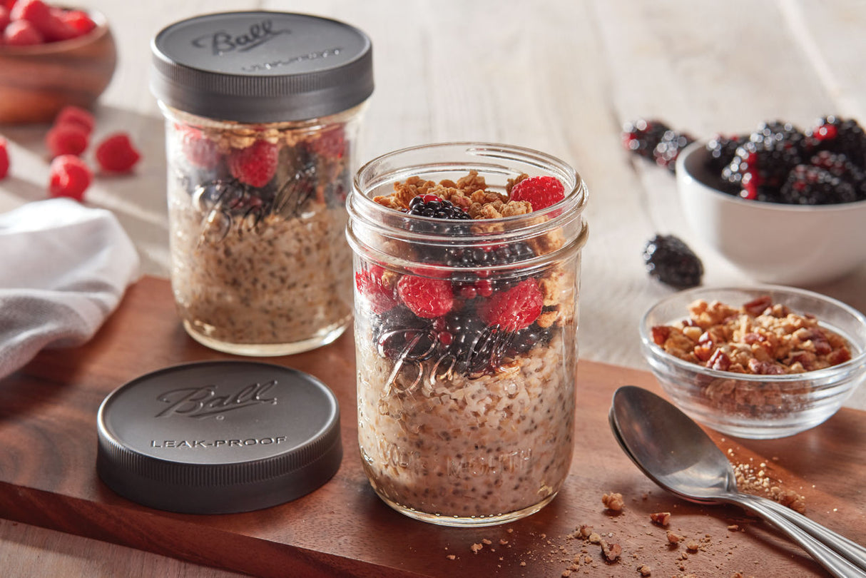 Ball One-Piece Leak-Proof Wide Mouth Storage Lids, 6 pk-014400108136-LR-362623-3-LR eShop