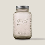 Ball Vintage Regular Mouth 32 oz Quart Canning Jars, Sand, 4 pk-014400101472-LR-362621-2-LR eShop