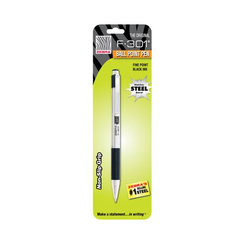 BALLPOINT PEN RET F-301 BLK-045888271111-LR-250231-1-LR eShop