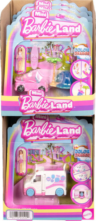 Barbie Mini BarbieLand Doll & Vehicle Sets - Assorted-194735245222-LR-357582-1-LR eShop