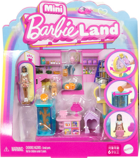 Barbie Mini BarbieLand Interactive Playsets with Doll - Assorted-194735274819-LR-357588-1-LR eShop