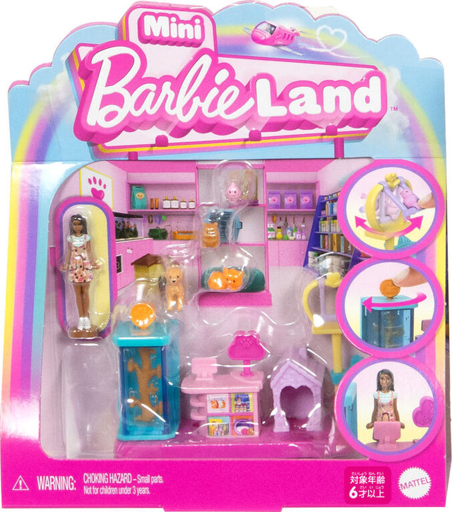 Barbie Mini BarbieLand Interactive Playsets with Doll - Assorted-194735274819-LR-357588-1-LR eShop