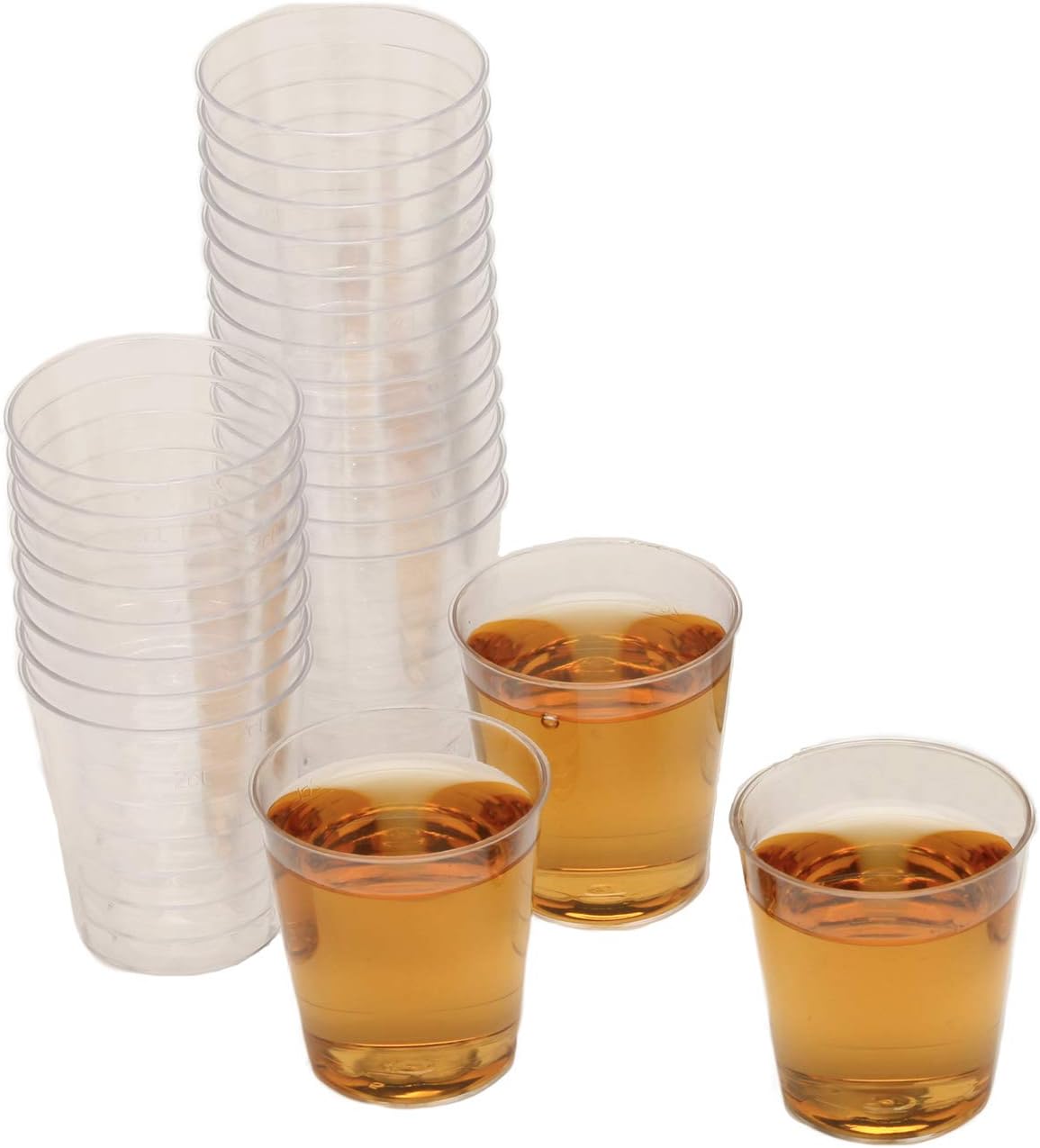 barY3 Disposable Clear Party Cups - 1 oz, 24 count-819507017035-LR-345330-2-LR eShop