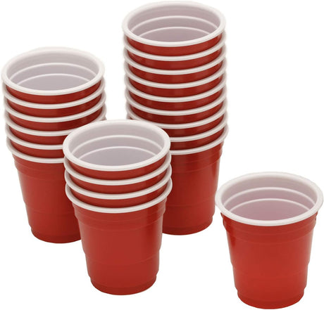 barY3 Disposable Red Mini Shot Glasses - 2 oz, 20 count-819507014584-LR-345322-2-LR eShop