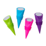 barY3 Silicone Wine Stopper - Assorted, 4 count-819507017882-LR-344962-4-LR eShop