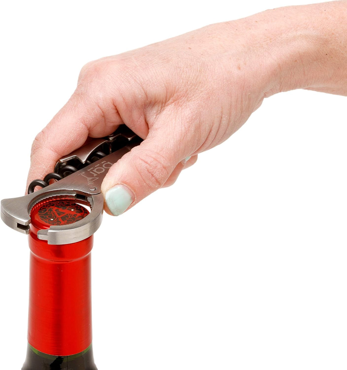 barY3 Waiters Corkscrew with Foil Cutter - Stainless Steel-819507013761-LR-344961-5-LR eShop