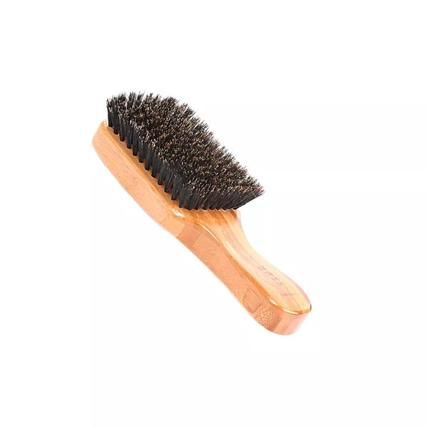 BASS Brushes Men's Wave Brush with Natural Boar Bristles And Premium Bamboo Handle - Soft Wave Style-736473102940-LR-319603-2-LR eShop