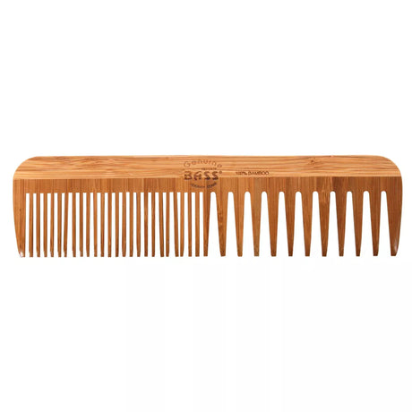 BASS Brushes Premium Bamboo Grooming Comb - Wide & Fine Tooth Style-736473100663-LR-346031-2-LR eShop