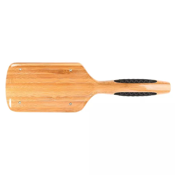 BASS Brushes Style & Detangle Hair Brush With Premium Bamboo Handle - Large Paddle with Nylon Pins-736473105309-LR-319796-2-LR eShop