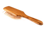 BASS Brushes Style & Detangle Hair Brush With Premium Bamboo Handle - Small Paddle with Nylon Pins-736473100182-LR-319795-4-LR eShop