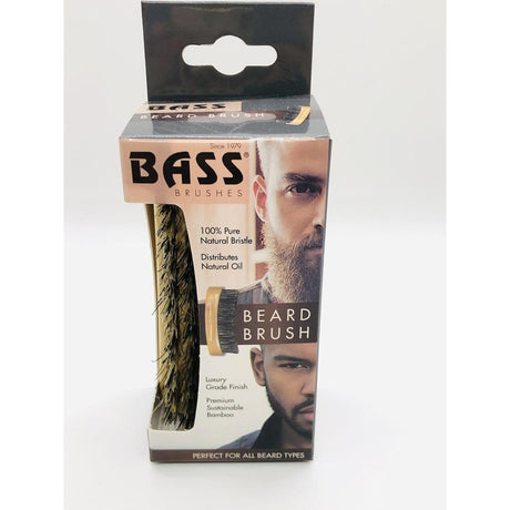 BASS Brushes The Beard Brush Natural Boar Bristles With Contoured Premium Bamboo Handle-736473107600-LR-319798-1-LR eShop