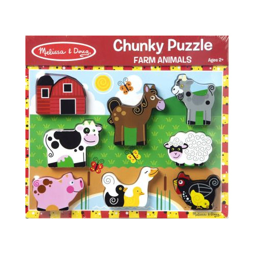 FARM CHUNKY PUZZLE - 8 PIECES