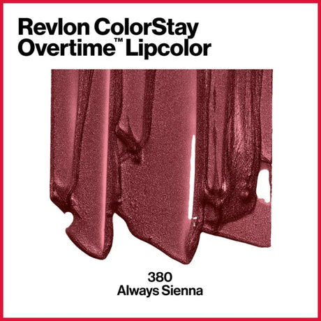 Revlon ColorStay Overtime Lipcolor - Always Sienna, 0.07 fl oz