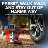 Bell + Howell Bullseye Pro Portable Rechargeable Tire Inflator with Digital Pressure Gauge-080313094750-LR-352810-2-LR eShop