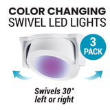 Bell + Howell Color Changing Swivel Lights, 3 count-080313084157-LR-352847-3-LR eShop