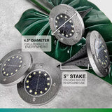 Bell + Howell LED Solar Powered Disk Lights, 4 count-080313020162-LR-340926-2-LR eShop