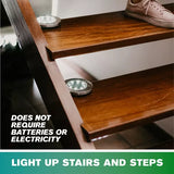 Bell + Howell LED Solar Powered Disk Lights, 4 count-080313020162-LR-340926-8-LR eShop