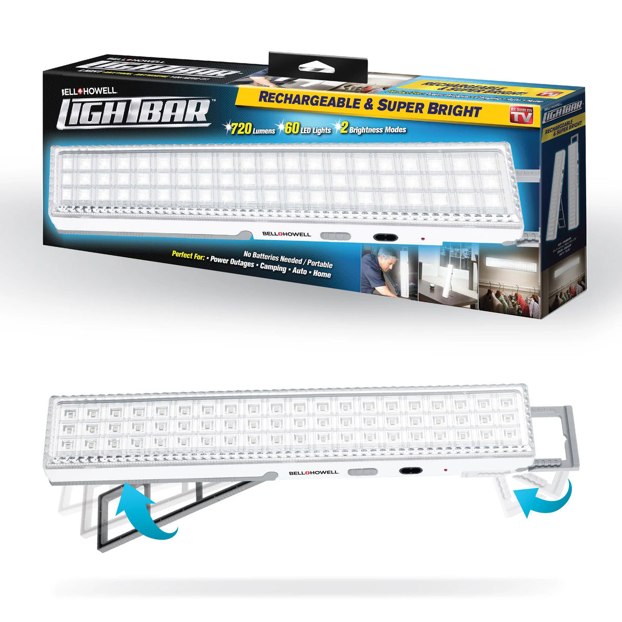 Bell + Howell Lightbar Portable LED Lights - White-080313014369-LR-320716-1-LR eShop