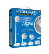 Bell + Howell My Foldaway Rechargeable Fan - White-080313070396-LR-340927-1-LR eShop